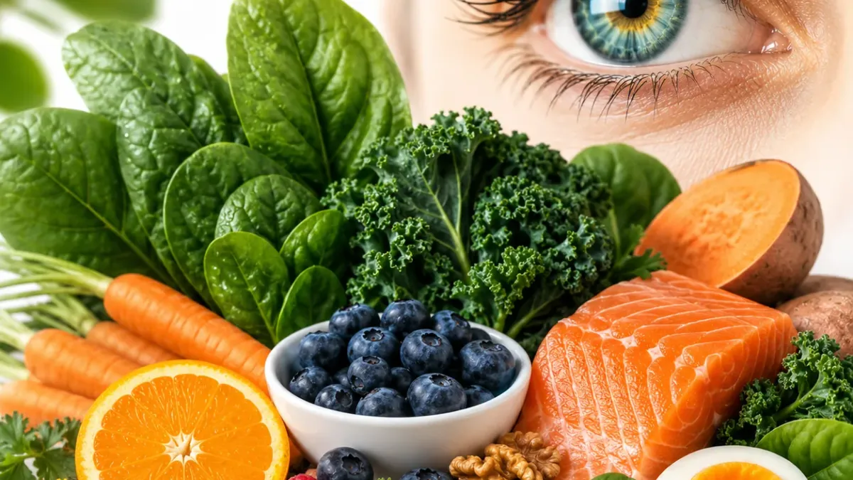 Alimenti ricchi di nutrienti utili per la salute degli occhi